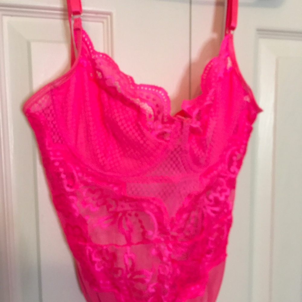 NIP LACE CORSET/BODYSUIT SZ Large